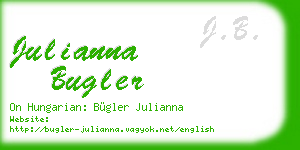 julianna bugler business card
