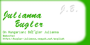julianna bugler business card